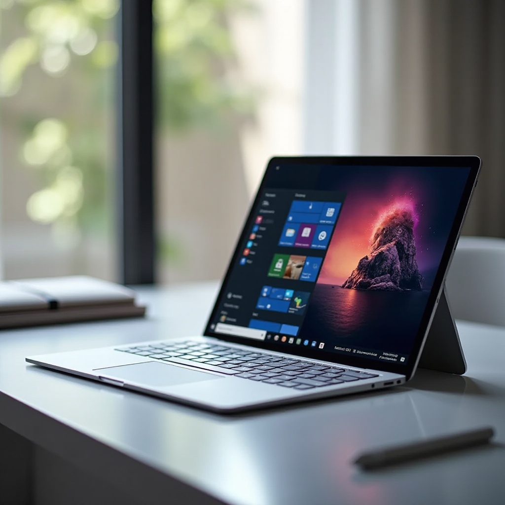 Bildschirmtyp des Microsoft Surface Laptop 7