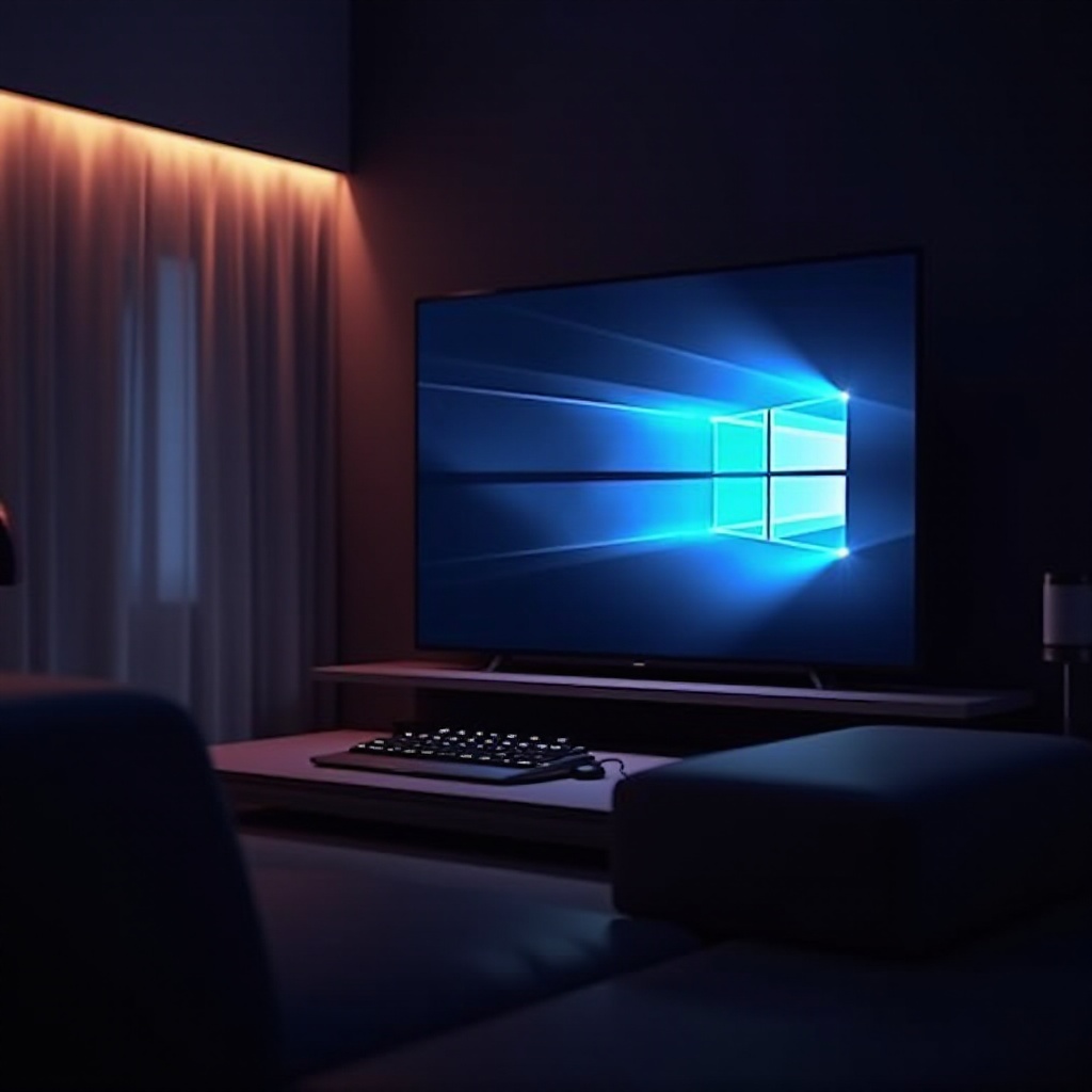 using tv as monitor