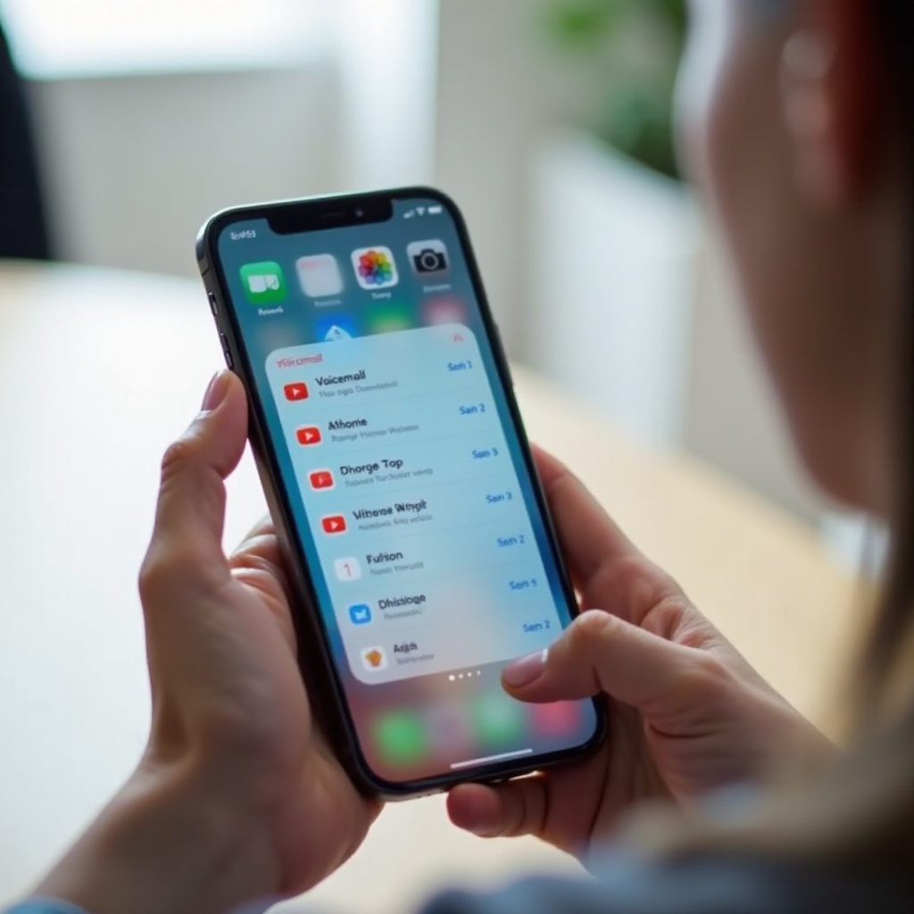 how do i delete voicemails from my iphone
