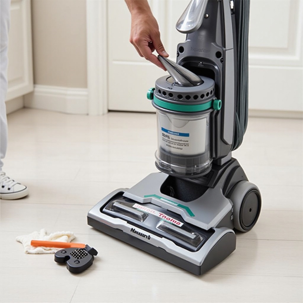 how do you clean the filter of a shark vacuum